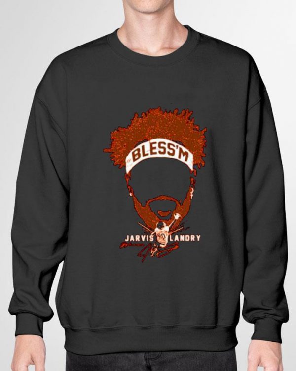Premium 80 Jarvis Landry Cleveland Browns Bless'm Signature shirt