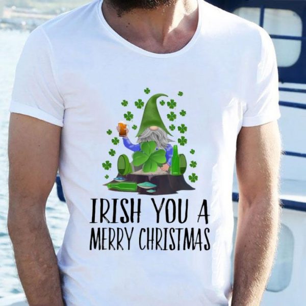 Best Gnome Irish You A Merry Christmas 2020 shirt