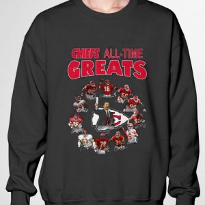 Premium Kansas City Chiefs All Time Greats Signatures and coach shirt 2