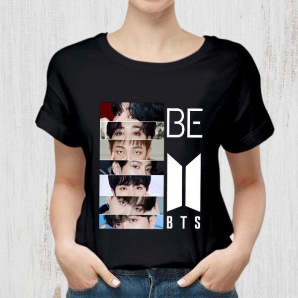 Official BTS Album Idols Souvenir Bangtan Boys Eyes Black shirt