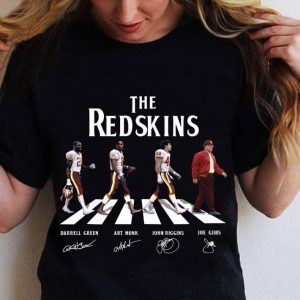 Best The Redskins Abbey Road Signatures Darrell Green Art Monk shirt 1