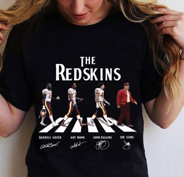 Best The Redskins Abbey Road Signatures Darrell Green Art Monk shirt