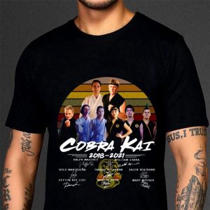 Premium  Vintage Cobra Kai 2018-2021 Signatures shirt 2