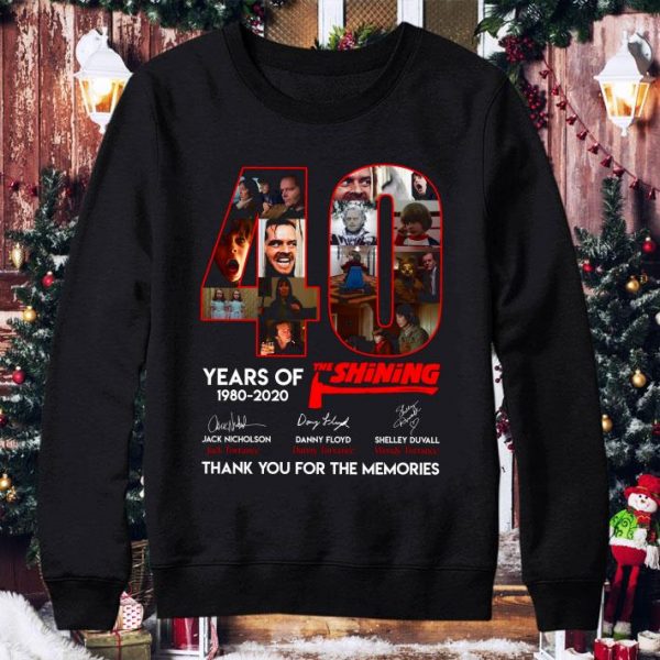Best 40 Years Of 1980-2020 The Shining Jack Nicholson Signatures shirt