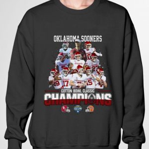 Original Team Player Oklahoma Sooners 2020 Cotton Bowl Champions Florida shirt 2
