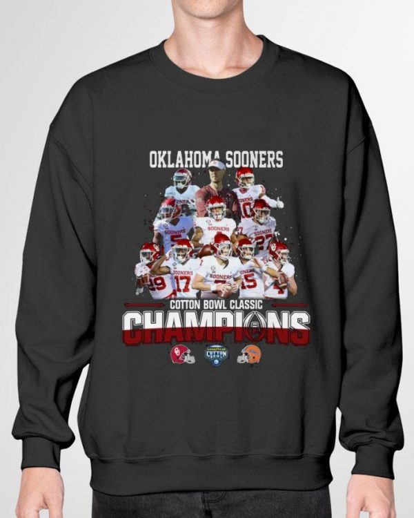 Original Team Player Oklahoma Sooners 2020 Cotton Bowl Champions Florida shirt