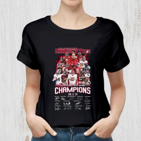 Alabama crimson tide college football playoff national champions shirt
