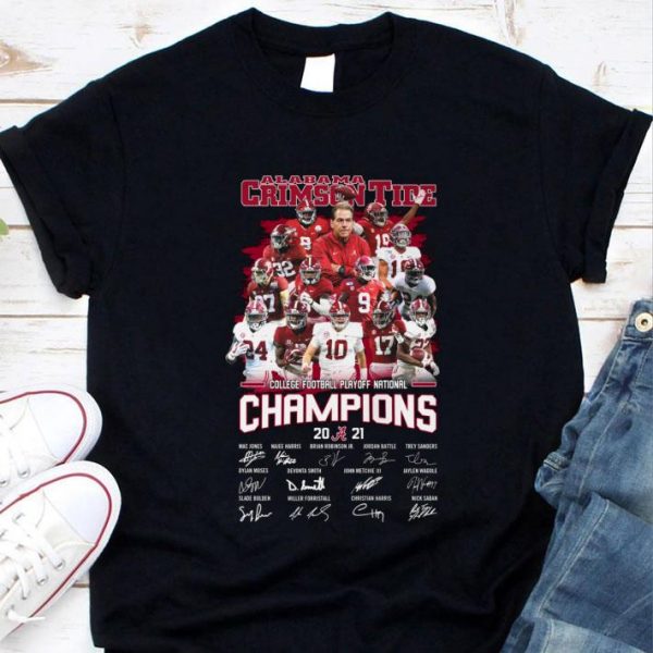 Alabama crimson tide college football playoff national champions shirt