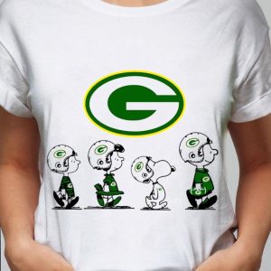 Green Bay Packers Snoopy Charlie Brown And Friends Peanuts shirt 1