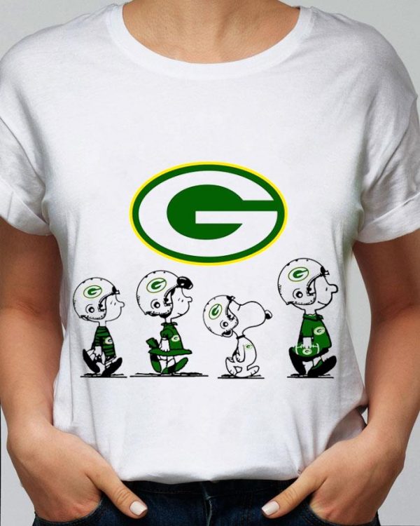 Green Bay Packers Snoopy Charlie Brown And Friends Peanuts shirt