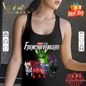 Funny French Bulldog Frenchievengers shirt 2