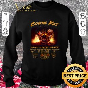 Premium Cobra Kai Season 3 2018-2021 03 seasons 30 episodes Signatures shirt 2