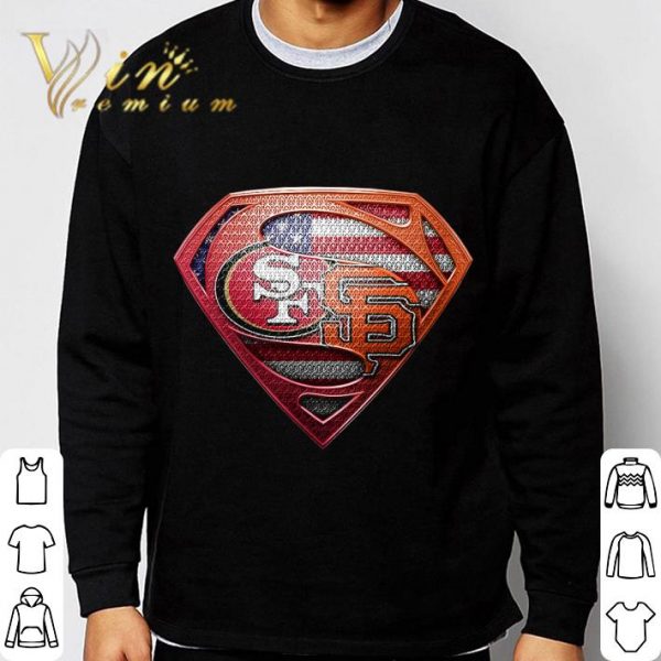 Logo Superman San Francisco 49ers San Francisco Giants shirt