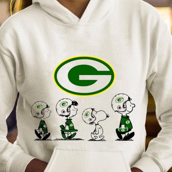 Green Bay Packers Snoopy Charlie Brown And Friends Peanuts shirt