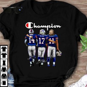Original Buffalo Bills Champion Diggs Allen Cole Beasley Signatures shirt