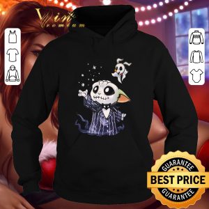 Awesome  Jack Skellington mashup Baby Yoda Star Wars shirt 3
