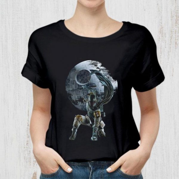 Star Wars Mandalorian Death Star shirt