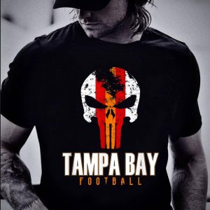 Skull Tampa Bay Buccaneers Football shirt