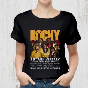 All character Rocky 45th Anniversary 1976-2021 Signatures shirt 1