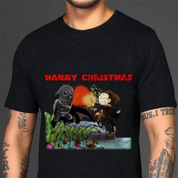 Harry Christmas Harry Potter Darth Vader shirt