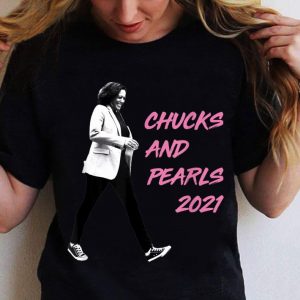 Kamala Harris Chucks and Pearls 2021 shirt 1