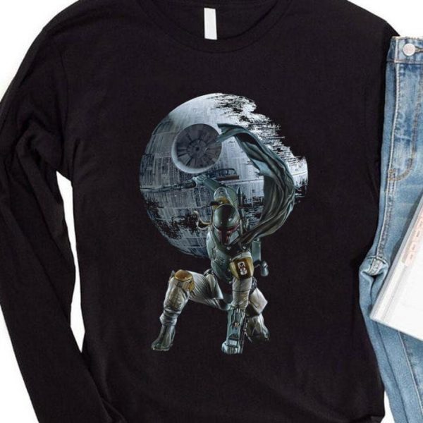 Star Wars Mandalorian Death Star shirt