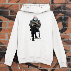 Hot Bernie Sanders Mittens Sitting Inauguration Funny Meme shirt 3