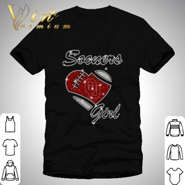 Diamond Heart Oklahoma Sooners Girl shirt