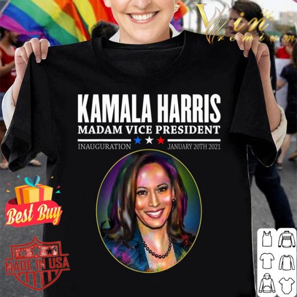 Funny Kamala Harris Madam Vice President Joe Biden Inauguration 2021 shirt