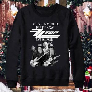 Funny Yes I Am Old But I Saw ZZ Top Band On Stage shirt 3