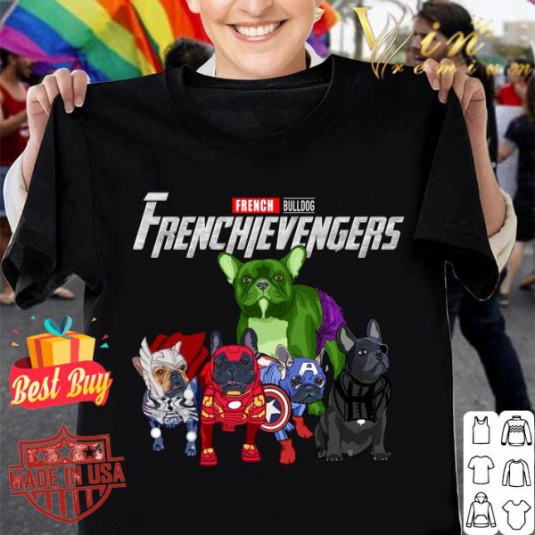 Funny French Bulldog Frenchievengers shirt