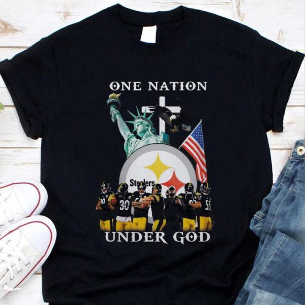Pittsburgh Steelers Team Players One Nation Under God shirt