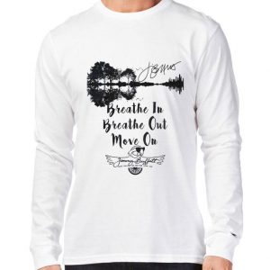 Best Guitar Lake Breathe In Breathe Out Move On Jimmy Buffett Signature shirt 2