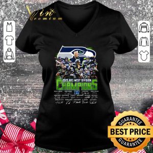 Official Seattle Seahawks Team Players 2020 NFC West Division Champions shirt