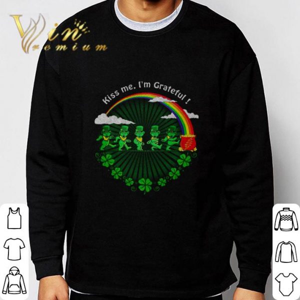 Dancing Bears Kiss Me I'm Grateful Dead St. Patrick's Day Shirt