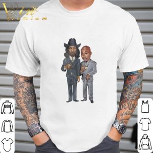 Prince and Tupac Shakur wearing a Vest shirt 1