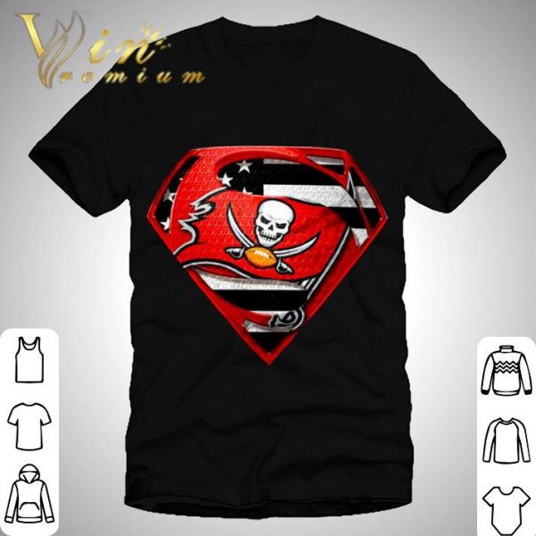 Superman Tampa Bay Buccaneers Champions Super Bowl LIV American Flag shirt