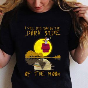 Best Snoopy Woodstock Pink Floyd I Will See You On The Dark Side Of The Moon Shirt 1
