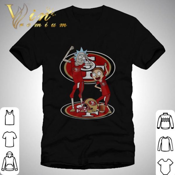 San Francisco 49ers Rick and Morty Shirt