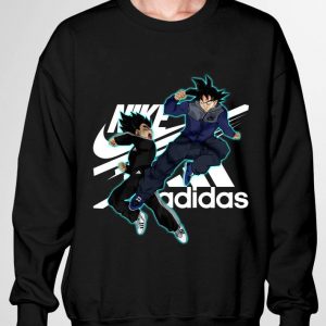 Funny Nike and adidas Son Goku and Vegeta Dragon Ball Super shirt 2