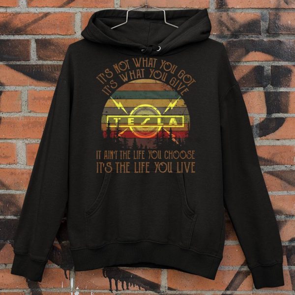 Hot Tesla Band It's Not What You Got It's What You Give Vintage Shirt