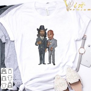 Prince and Tupac Shakur wearing a Vest shirt 2