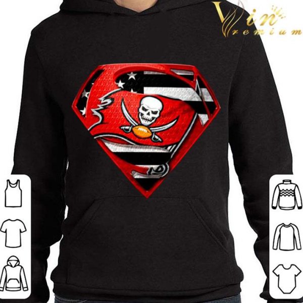 Superman Tampa Bay Buccaneers Champions Super Bowl LIV American Flag shirt
