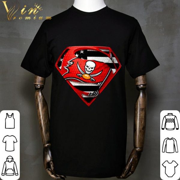 Superman Tampa Bay Buccaneers Champions Super Bowl LIV American Flag shirt