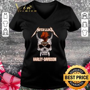 Hot Skull Metallica Motor Harley-Davidson Cycles Shirt 8