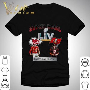 Super Bowl LV Champions Chiefs Vs Tampa Bay Buccaneers Tom Brady Patrick Mahomes Shirt
