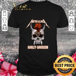 Hot Skull Metallica Motor Harley-Davidson Cycles Shirt 7