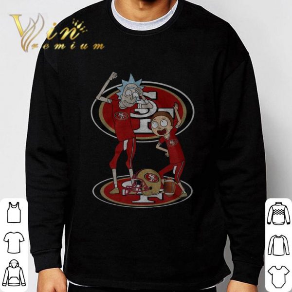 San Francisco 49ers Rick and Morty Shirt