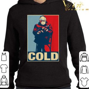 Bernie Sanders's Inauguration Mittens Cold Art Vintage Shirt 3