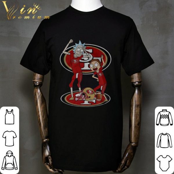 San Francisco 49ers Rick and Morty Shirt